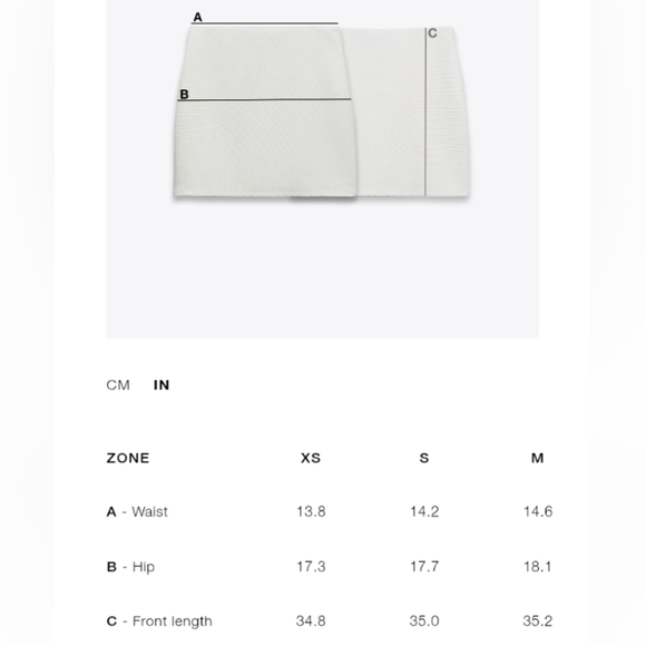 Zara Combination Midi Skirt - Picture 4 of 4